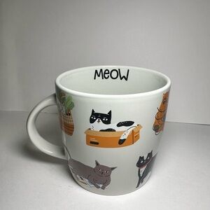 Room 2 Room Cat Lover Meow Coffee Mug 18oz